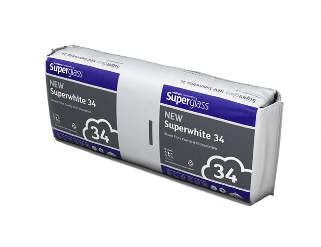 Superglass Super White 34 Insulation